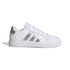 Sneakers bianche da ragazzo con strisce argento adidas Grand Court 2.0 K, Brand, SKU s354000193, Immagine 0